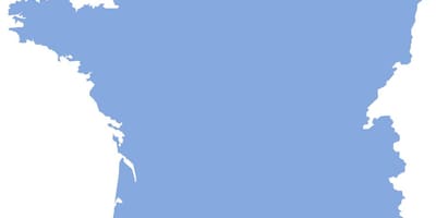 法国矢量地图