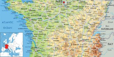 那是法国地图上
